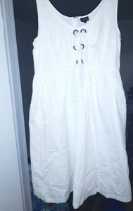 White summer dress